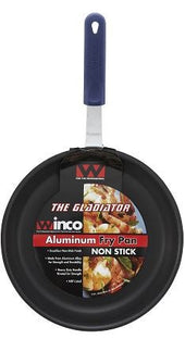 Winco Gladiator 3003 Aluminum Excalibur Non Stick Fry Pan with Silicon Sleeve Handle, 14 inch.