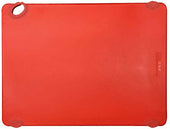 Winco Statik Board Red Cutting Board with Hook, 18 x 24 x 1/2 inch -- 6 per case