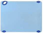 Winco Statik Board Blue Cutting Board with Hook, 18 x 24 x 1/2 inch -- 6 per case