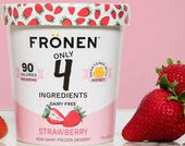 Fronen Strawberry Ice Cream, 1 Pint -- 8 per case
