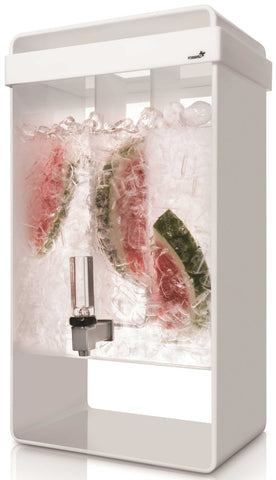 Rosseto Infusion White Beverage Dispenser, 5 Gallon