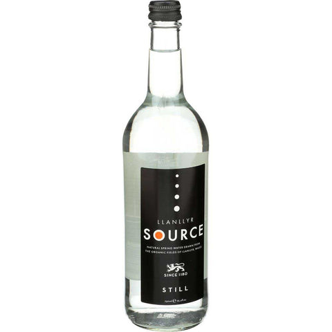 Llanllyr Source Still Natural Spring Water, 25.4 Fluid Ounce Glass -- 12 per case