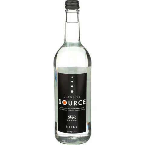Llanllyr Source Still Natural Spring Water, 25.4 Fluid Ounce Glass -- 12 per case