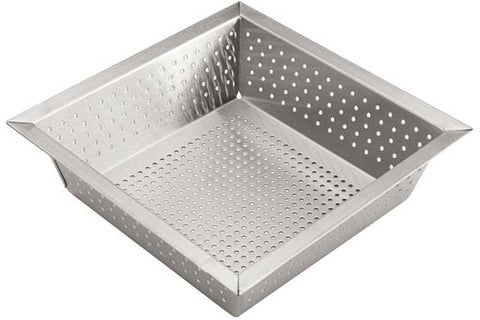Winco Stainless Steel Floor Drain Strainer, 10 × 10 × 2 5/8 inch -- 12 per case