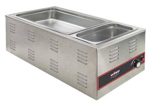 Winco 120 Volt Electric Food Warmer, 14 5/8 x 29 3/4 x 10 5/8 inch -- 1 set
