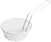 Winco White Plastic Non Stick Coating Coarse Mesh Breading Basket, 8 inch -- 36 per case