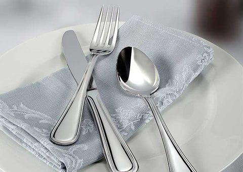 Winco Shangarila 18/8 Stainless Steel Extra Heavyweight Dinner Fork, 7 1/2 inch Length -- 300 per case