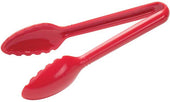 Winco Curv Red Polycarbonate Serving Tong, 6 inch -- 144 per case