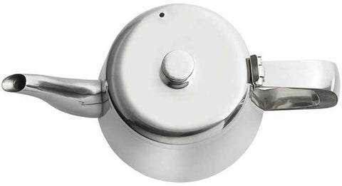 Winco Stainless Steel Gooseneck Teapot, 28 Ounce -- 24 per case