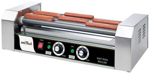 Winco Spectrum RollRight Non Stick 5 Rollers Hot Dog Roller with Teflon Coating, 23 x 10 1/2 x 7 inch -- 1 set