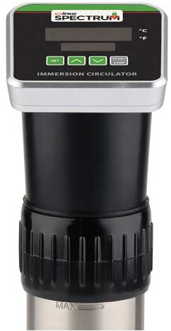 Winco Spectrum 110-120 Volt Immersion Circulator, 3 5/8 x 6 11/16 x 13 inch -- 6 set per case