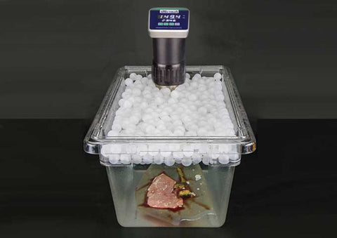 Winco Spectrum Sous Vide Insulation Ball - 100 pieces per pack -- 48 packs per case