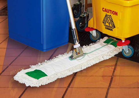 Winco Dust Mop Set, 36 x 5 inch -- 6 set per case