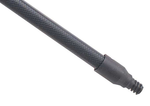 Winco Black Fiberglass Broom Handle with Textured Grip, 48 x 1 x 1 inch -- 12 per case