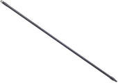 Winco Black Fiberglass Broom Handle with Textured Grip, 60 x 1 x 1 inch -- 12 per case