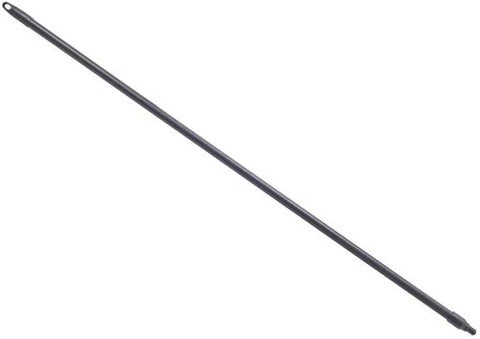 Winco Black Fiberglass Broom Handle with Textured Grip, 60 x 1 x 1 inch -- 12 per case