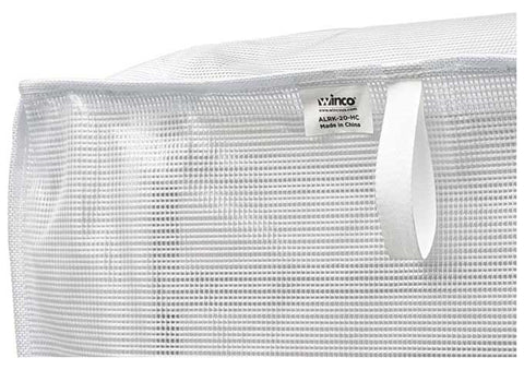 Winco Heavy Duty Translucent White Sheet Pan Rack Cover, 23 x 28 x 62 inch -- 12 per case