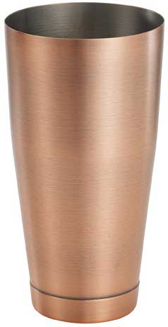 Winco After5 18/8 Stainless Steel Antique Copper Finish Bar Shaker Cup, 28 Ounce -- 48 per case