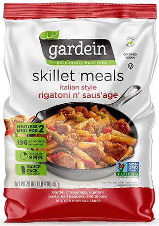Gardein Italian Style Rigatoni N Sausage Skillet Meal, 20 Ounce -- 6 per case