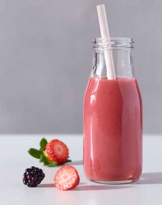 Sorbos Edible Strawberry Straw, 19 Centimeter -- 200 per case