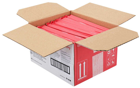 Sorbos Edible Strawberry Straw, 19 Centimeter -- 200 per case