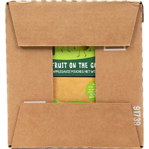 Gogo Squeez Apple Apple Organic Apple Sauce, 3.2 Ounce - 12 count per pack -- 6 packs per case