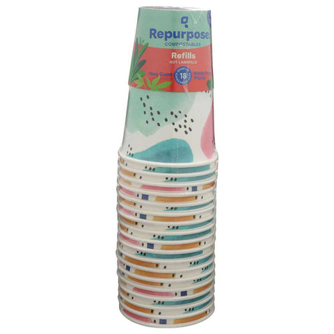 Repurpose Compostable Cup, 16 Ounce - 18 count per pack -- 12 packs per case