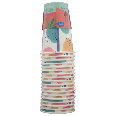 Repurpose Compostable Cup, 16 Ounce - 18 count per pack -- 12 packs per case