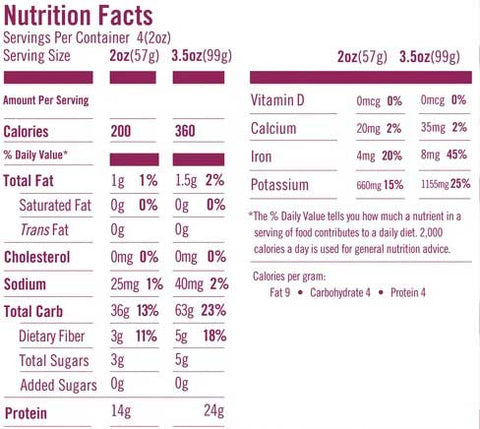 Cybeles Free To Eat Superfood Purple Rotini Pasta, 8 Ounce -- 6 per case