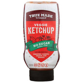 True Made Foods No Sugar Vegetable Ketchup, 17 Ounce Squeeze Bottle -- 6 per case