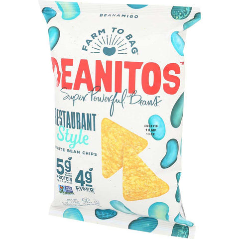 Beanitos Restaurant Style White Bean Chips, 5 Ounce -- 6 per case