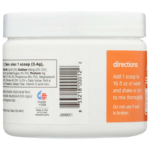 Ultima Replenisher Orange Electrolyte Powder Drink Mix, 3.6 Ounce Canister