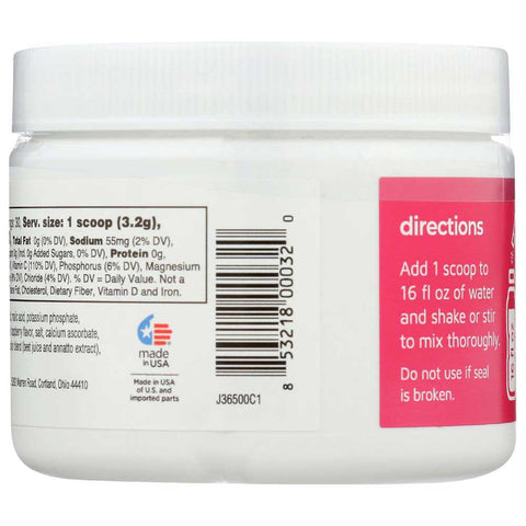 Ultima Replenisher Raspberry Electrolyte Powder Drink Mix, 3.4 Ounce Canister