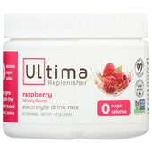 Ultima Replenisher Raspberry Electrolyte Powder Drink Mix, 3.4 Ounce Canister