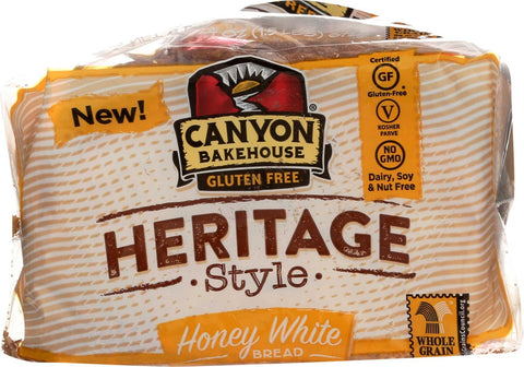 Canyon Bakehouse Honey White Heritage Style Bread, 24 Ounce -- 6 per case