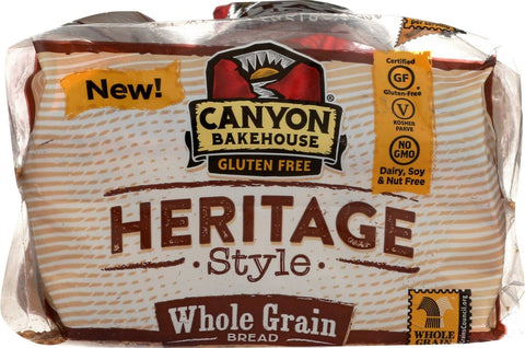 Canyon Bakehouse Whole Grain Heritage Style Bread, 24 Ounce -- 6 per case