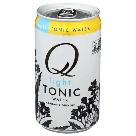 Q Drinks Indian Light Tonic Water, 7.5 Fluid Ounce -- 24 per case