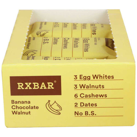 Rxbar Banana Chocolate Walnut Protein Bar, 1.83 Ounce -- 12 per case