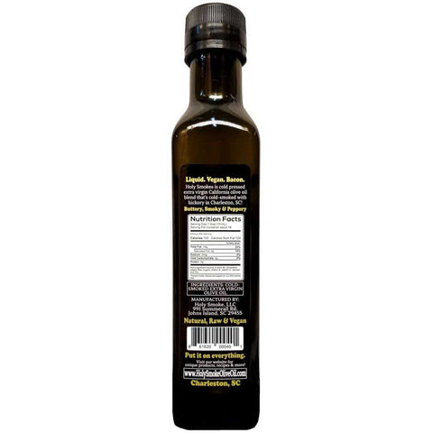 Holy Smoke Smoked Extra Virgin Olive Oil, 8.5 Fluid Ounce -- 6 per case