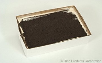 Rich Jon Donaire Uniced Chocolate Vanilla Ice Cream Cake, 64 Ounce -- 4 per case.