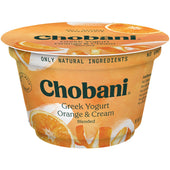 Chobani Non Fat Blood Orange Greek Yogurt, 5.3 Ounce -- 12 per case