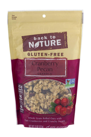 Back to Nature Cranberry Pecan Granola, 11 Ounce -- 6 per case