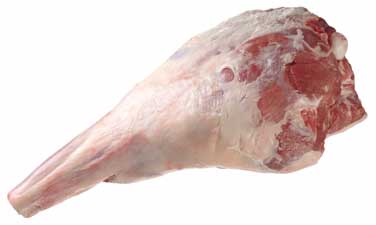 Strauss Australian Lamb Legs Semi Boneless, 6 Pound -- 6 per case.