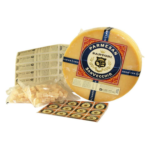 Sartori Sarvecchio Cheese Parmesan, 20 Pound.