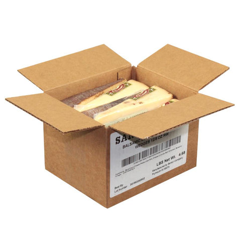 Sartori Reserve Balsamic BellaVitano Cheese Wedge, 5 Ounce -- 12 per case.