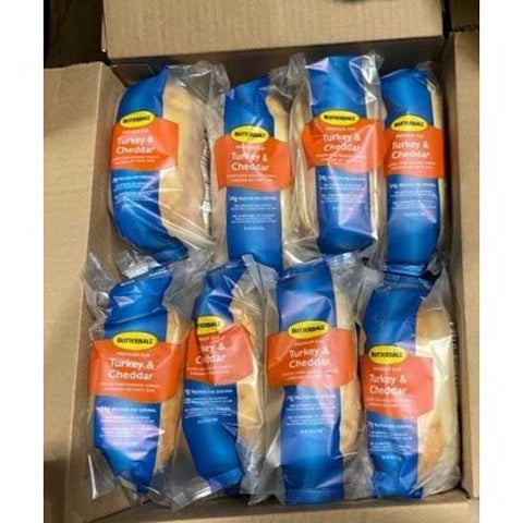 Butterball Roasted Turkey Cheddar Cheese Craft Bun Sandwich, 6.92 Ounce -- 24 per case