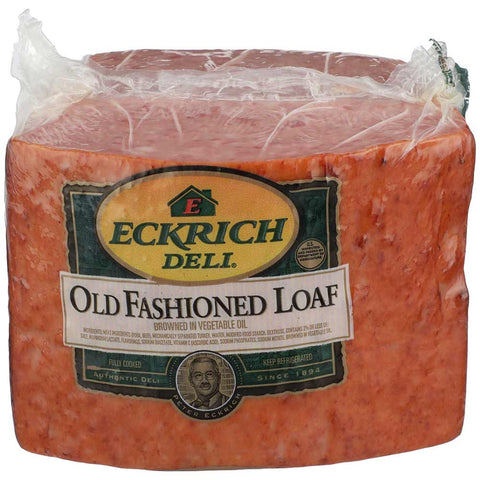 Eckrich Luncheon Old Fashioned Full Loaf Meat, 3.15 Pound -- 2 per case