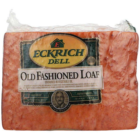 Eckrich Luncheon Old Fashioned Full Loaf Meat, 3.15 Pound -- 2 per case
