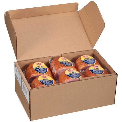 Farmland Water Added Smoked Boneless Lean Ham, 2.58 Pound -- 12 per case.