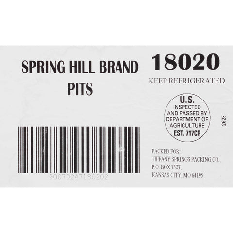 Farmland Hill Smoked Spring Pit Ham, 15.45 Pound -- 2 per case.